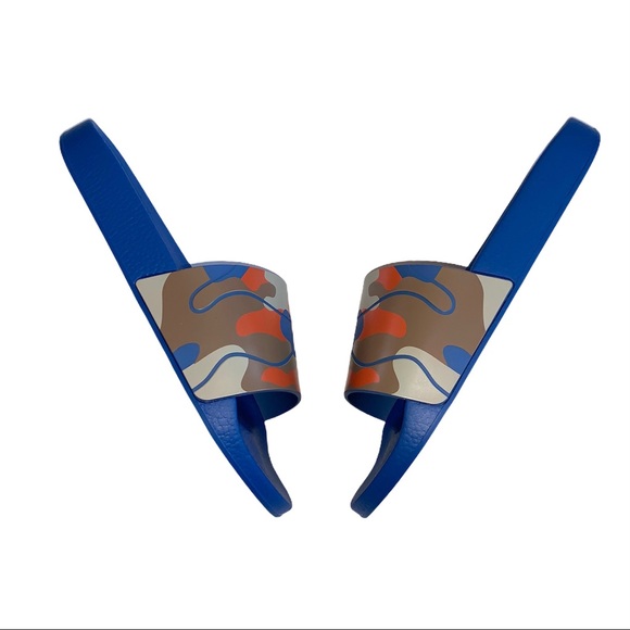 NEW Valentino Camo Print Slides - Picture 4 of 11